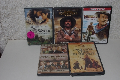 MBACF #DVD-0044  "Set Of 5 Pre-Owned DVD's