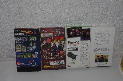 MBACF #VHS2-0053  "Set Of 5 VHS Hunting Tapes"