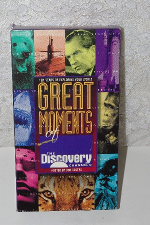 MBACF #VHS2-0007  "1995 Great Moments Of The Discovery Channel Hosted By Bob Costas VHS"