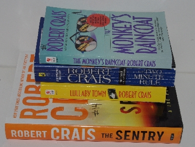 MBACF #B-0064  "Set Of 15  "Elvis Cole & Joe Pike Series" by Robert Crais Pre-Owned Used Paperback Books"