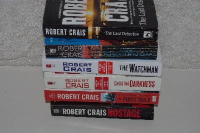 MBACF #B-0064  "Set Of 15  "Elvis Cole & Joe Pike Series" by Robert Crais Pre-Owned Used Paperback Books"