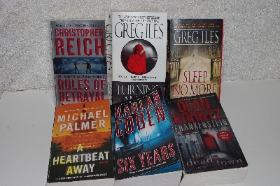 +MBACF #B-0074  "Set Of 6 Pre-Owned Paperback Books"