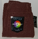 +MBAJ #502-0005   "3003 Jeanology Brown 5 Pocket Jeans"