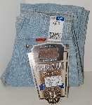 +MBAJ #501-0099  "Wrangler Bleach Blue 14MWZGB Slim Fit Cowboy Cut Jeans"