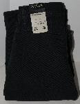 +MBAJ #502-0020   "Size 3/4  36" Long  "Black Roper Bareback Relaxed Classic Fit Jeans"