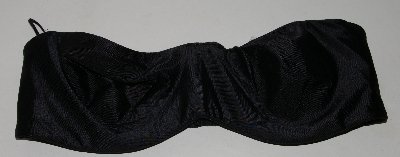 +MBAJ #502-0042  "Lilyette Black Strapless Bra"