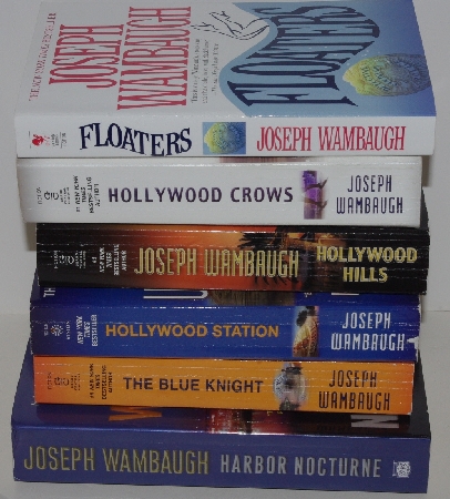+MBAM #421-0128  "Lot Of 6 Joseph Wambaugh Paperbacks"