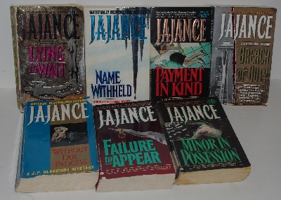 MBAM #421-0109 "Set  Of "14"  J.A. Jance J.P Beaumont Books"