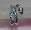 +Lamps II #0188 "Sonia Bitton 14K White Gold Diamond Snake Ring"