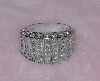 +Lamps II #204  "14K White Gold Diamond Ring"