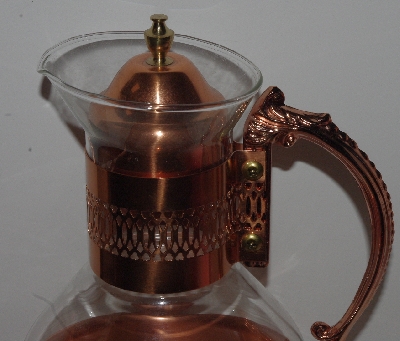 +Lamps II #0072  "Copper Craft Copper & Brass Coffee Carafe"