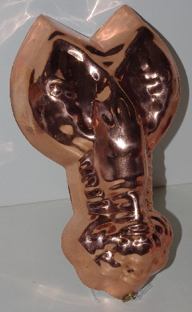 +Lamps II #0050  "1970's Copper Lobster Mold"