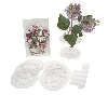 +MBA #F227  "Set Of 8 Flower Magic Caps With Floral Concepts Book" 