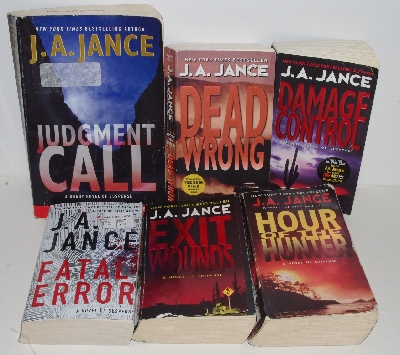 +MBA #1313-007  "Set Of  J.A. Jance Paper Back Books"