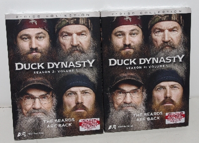 MBA #1313-0010  "Set Of 2 New Duck Dynasty Season 2 Volume 1 DVD's"