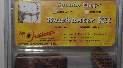 +MBA #1313-0048 "Spando-Flage Mossy Oak Bowhunter Kit Model SF-317"