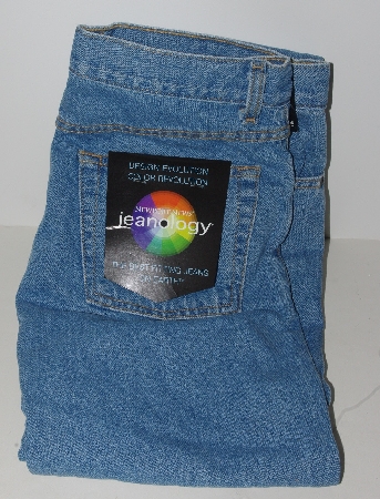 +MBA #1313-078 "Jeanolgy StoneWash Bule Classic Jeans"