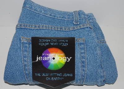 +MBA #1313-078 "Jeanolgy StoneWash Bule Classic Jeans"