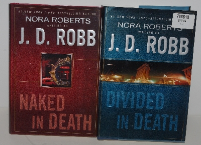 +MBA #1515-149   "Set Of 2 J.D. Robb Death Series Hardcover Books"