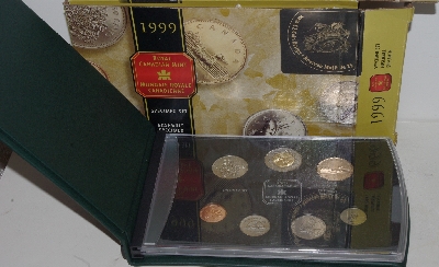 +MBA #1616-341    "1999 Royal Canadian Mint 7 Coin Specimen Set"