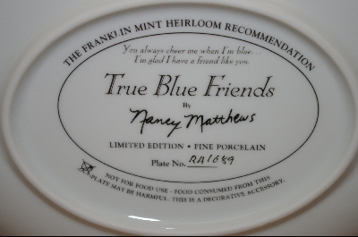 +MBA #7-094  "True Blue Friends" by Artist Nancy Matthews