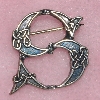 +MBA #1616-0052  "Fancy Sterling Initial "S" Pin"
