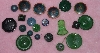 MBA #1616-0065  "Vintage Lot Of 41 Mixed Color & Sizes Buttons"