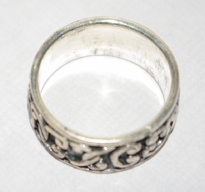+MBA #1818-0082  "Sterling Celtic Band Ring"