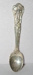 MBA #1919-0021  "1978 Tennessee  Sterling Franklin Mint Mini State Flower Spoon"