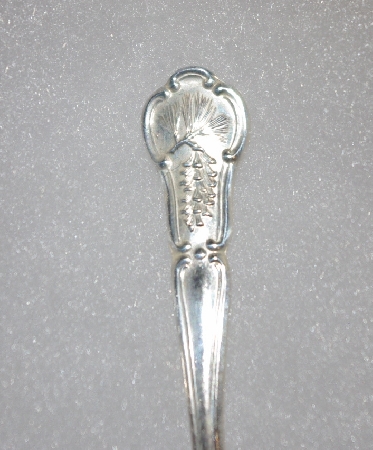 MBA #1919-0092  "1978  Maine Sterling Franklin Mint Mini State Flower Spoon"