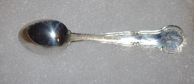 MBA #1919-0084  "1978 Georiga  Sterling Franklin Mint Mini State Flower Spoon"