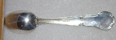 MBA #1919-0070  "1978 Ohio  Sterling Franklin Mint Mini State Flower Spoon"