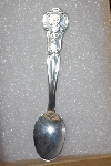 MBA #1919-0049  "1978 California  Sterling Franklin Mint Mini State Flower Spoons"