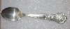 MBA #1919-0042  "1978 Massachusetts  Sterling Franklin Mint Mini State Flower Spoon"