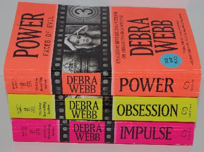 +MBA #2020-0018  "Debra Webb Set Of 3 Paper Back Books"