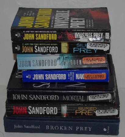 +MBA #2020-0145 " John Sanford "Prey Series"  7 Books"