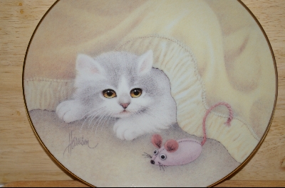 +MBA #7-133 "1991 "Playing Cat And Mouse" By Artist Bob Harrison