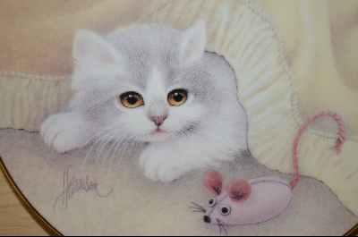 +MBA #7-133 "1991 "Playing Cat And Mouse" By Artist Bob Harrison