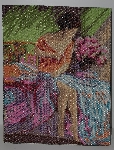 MBA #2020-0107  "Royal Paris Hand Beaded Tapestry"