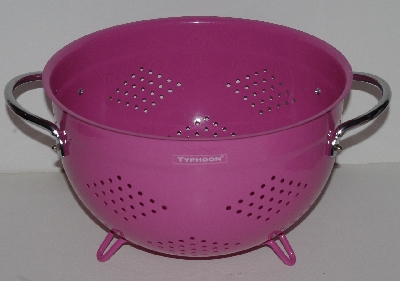 +MBA #2323-0079  "Typhoon Pink Oversized Kitchen Colander"