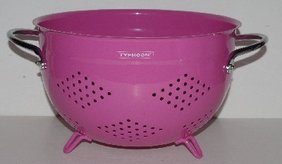 +MBA #2323-0079  "Typhoon Pink Oversized Kitchen Colander"