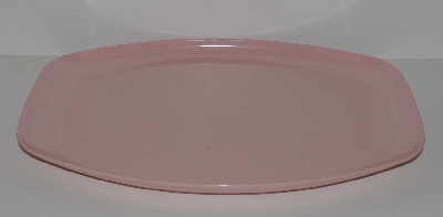 +MBA #2424-0093  "Vintage Pink Stetson Melmac Serving Platter"