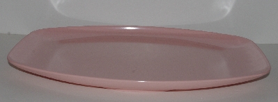 +MBA #2424-0093  "Vintage Pink Stetson Melmac Serving Platter"