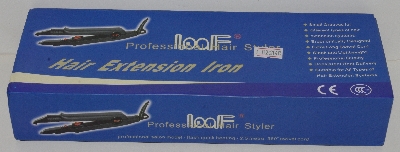 + MBA #2424-0025  "Loof Black Model JR-611 Hair Extension Iron"