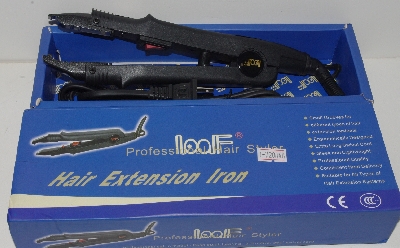 + MBA #2424-0025  "Loof Black Model JR-611 Hair Extension Iron"