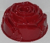 +MBA #2525' 0028  "Red Nordic Ware Rose 10 Cup Bundt Pan"