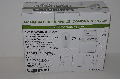 +MBA #2525-0140  "Cuisinart Black Power Advantage Plus 6-Speed Hand Mixer With Storage Case"