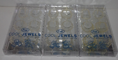 +MBA #2626-0176  "Set Of 3 Cool Jewels By Fred Ice Cube Trays"
