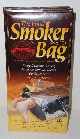 +MBA #2626-0211  "Set Of 4 The Food Mesquite Smoker Bags"