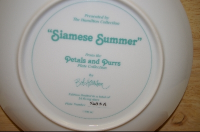 +MBA #7-029   "1988 "Siamese Summer" By Artist Bob Harrison